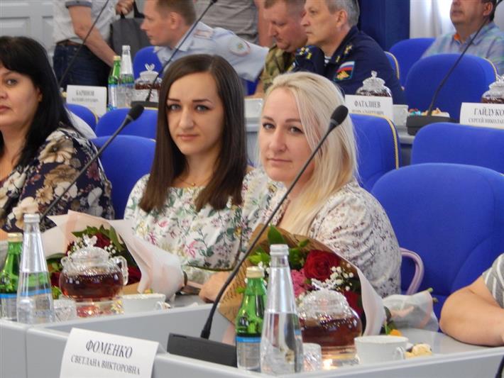 Заместитель начальника ставропольского управления Росгвардии встретился с вдовами погибших сотрудников 