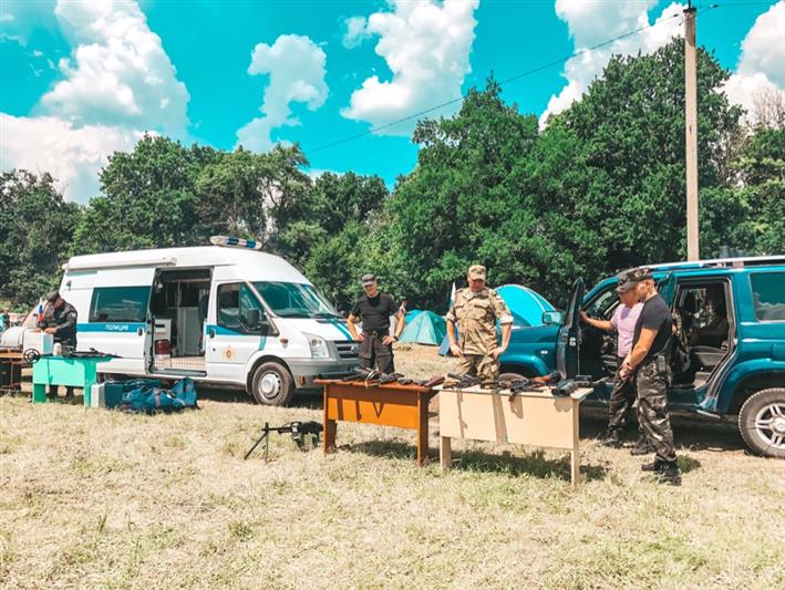 Белгородские росгвардейцы приняли участие в проведении областной «Зарницы»