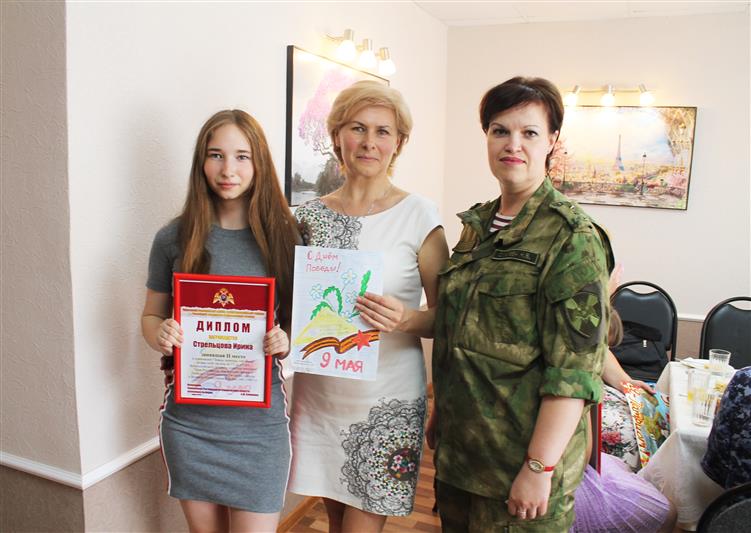 В Воронеже награждены участники регионального этапа детского конкурса рисунков «Моя Росгвардия. Наследники Великой Победы»