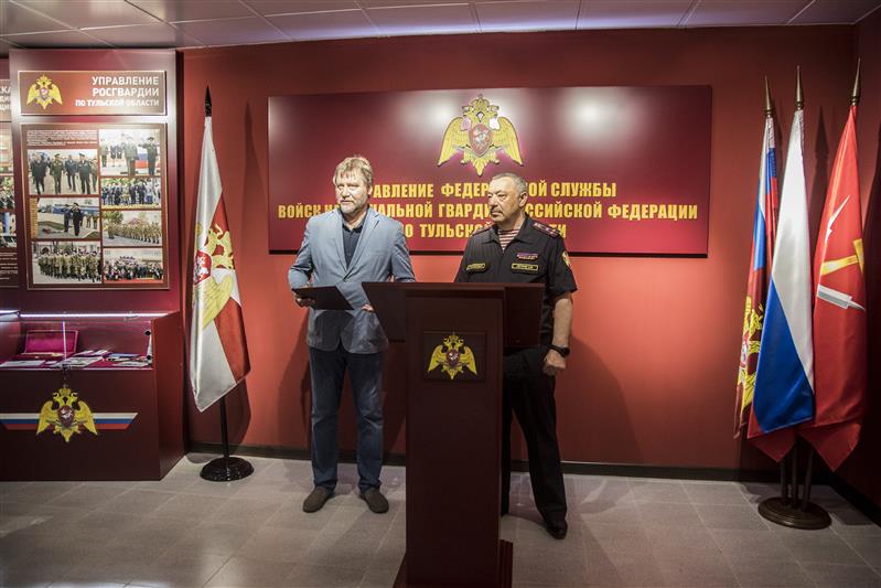 Подписано соглашение о сотрудничестве между Управлением Росгвардии по Тульской области и музеем-заповедником «Куликово Поле»