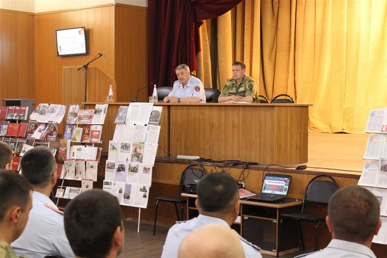 Вопросы организации морально-психологической подготовки росгвардейцев обсудили в Самаре
