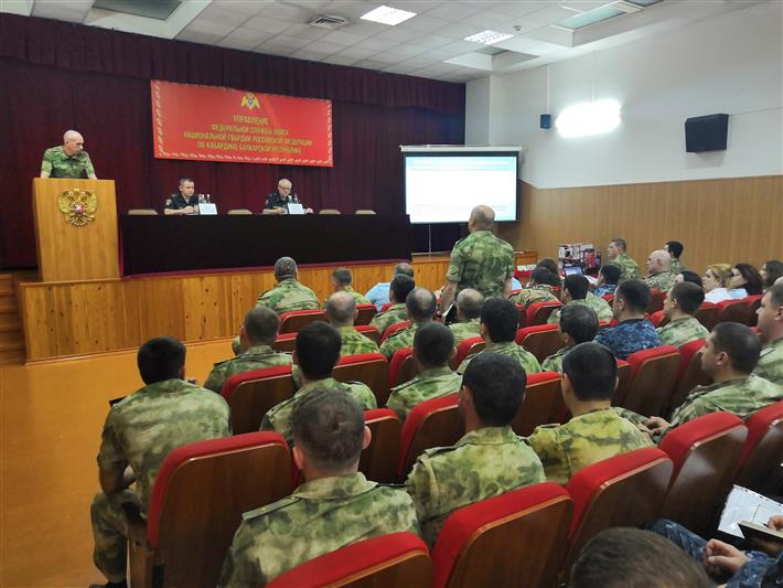 Подведены полугодовые итоги служебной деятельности подразделений Росгвардии в Кабардино-Балкарии
