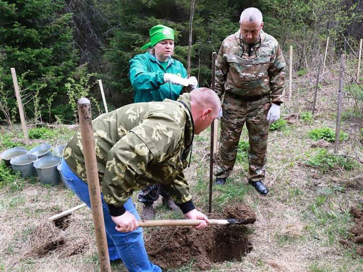 В Югре росгвардейцы приняли участие в международной экологической акции 