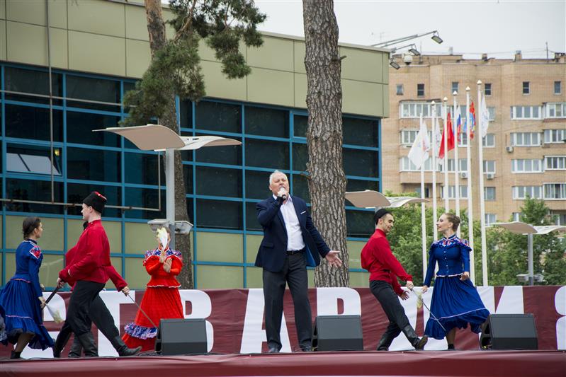 В Балашихе прошли торжества, приуроченные к Дню России и 95-летию дивизии имени Дзержинского (фото)
