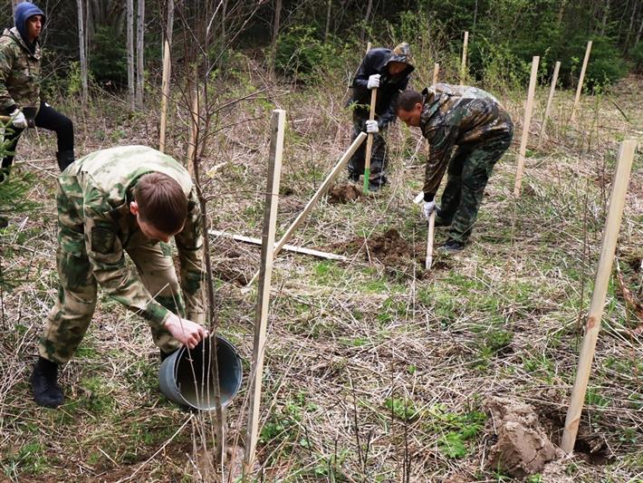 В Югре росгвардейцы приняли участие в международной экологической акции 