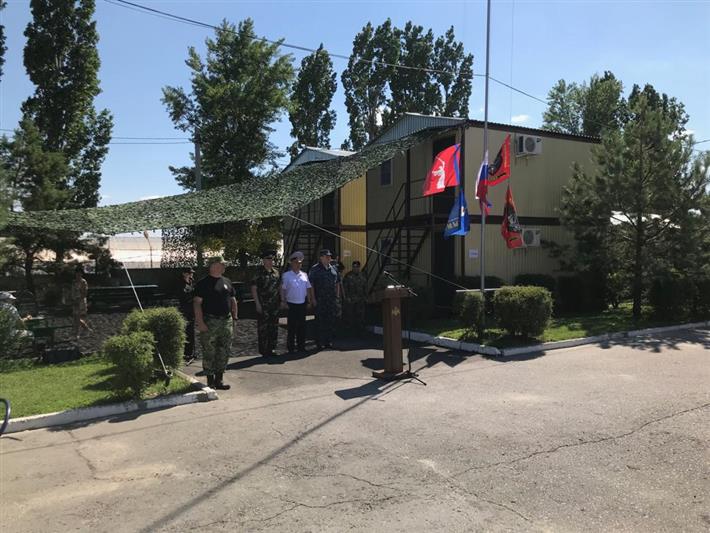 На базе волгоградского СОБР открылась новая смена военно-патриотического лагеря «Антитеррор. Вектор мужества»