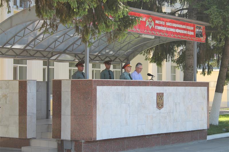 В Саратовском венном ордена Жукова Краснознаменном институте войск национальной гвардии РФ прошли мероприятия,  посвященные государственному празднику – Дню России