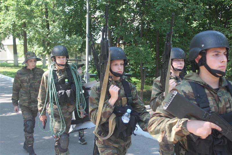Кадеты росгвардейского учебного центра «Ратник» прошли стажировку в богородской бригаде войск национальной гвардии
