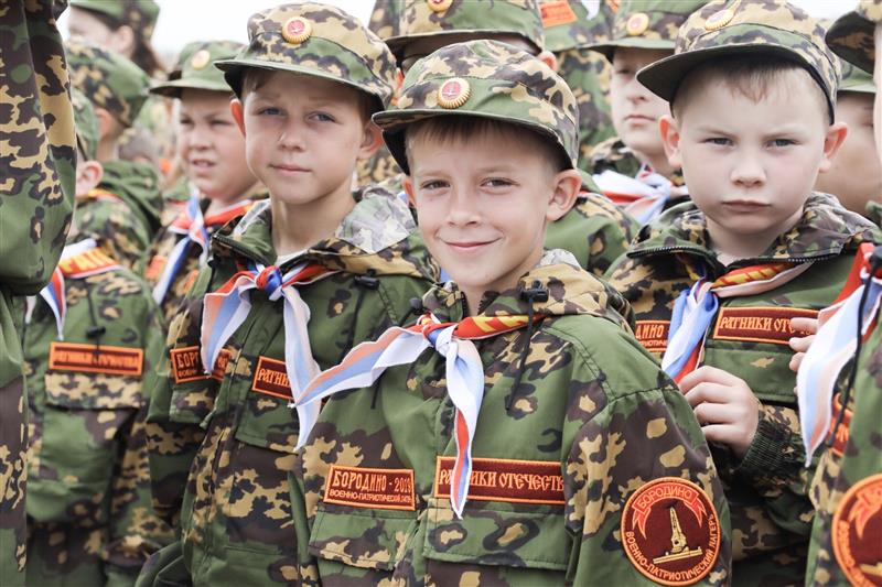 Росгвардия открыла смену Всероссийского военно-патриотического лагеря «Ратники Отечества. Бородино-2019»