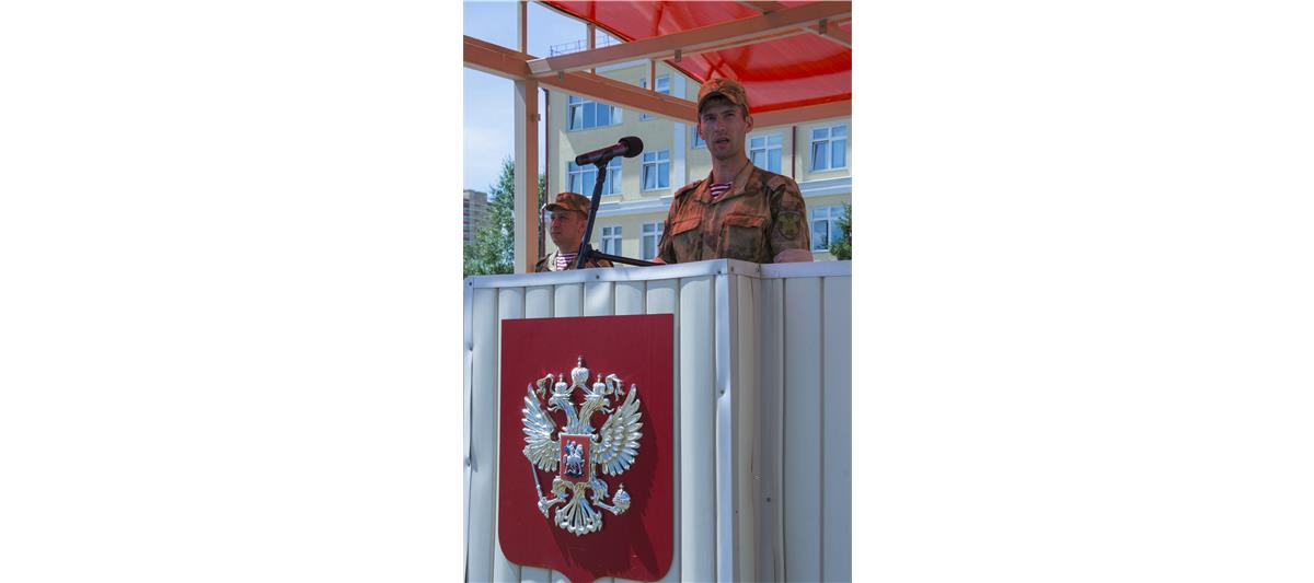 В дивизии имени Ф.Э. Дзержинского тепло проводили в запас военнослужащих по призыву