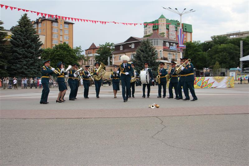 В Ессентуках состоялось закрытие фестиваля военных оркестров Росгвардии (фото, видео)