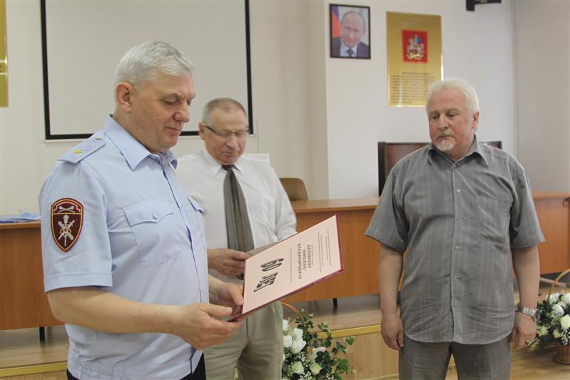 В подразделениях вневедомственной охраны Московской области будут созданы ветеранские организации