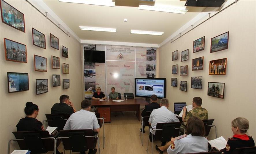 В Восточном округе Росгвардии начался сбор начальников пресс-служб территориальных управлений ведомства 