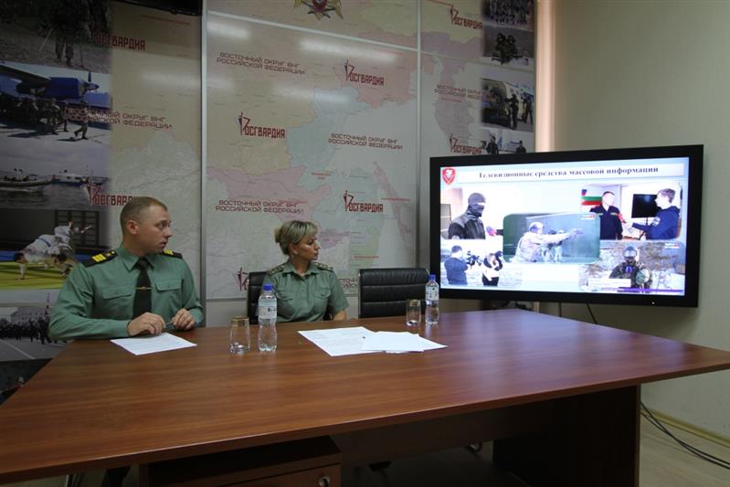 В Восточном округе Росгвардии начался сбор начальников пресс-служб территориальных управлений ведомства 