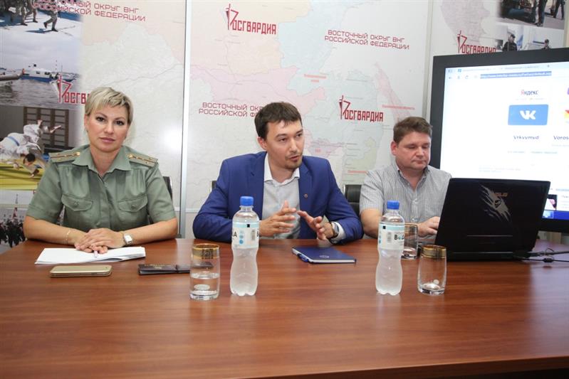 В Восточном округе Росгвардии начался сбор начальников пресс-служб территориальных управлений ведомства 