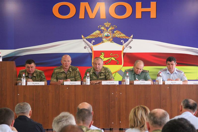 В Управлении Росгвардии  по Северной Осетии подвели итоги служебно-боевой деятельности за первое полугодие 2019 года