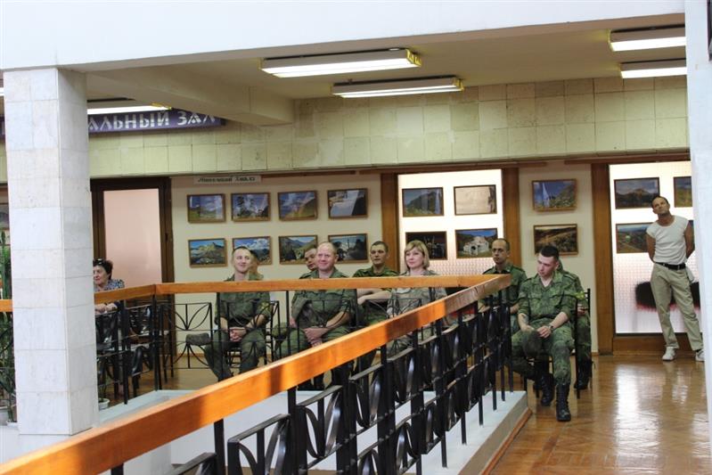 В Пятигорской городской библиотеке прошел праздничный концерт, посвященный Дню России