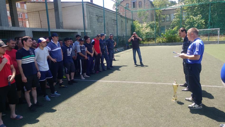 В Буйнакске прошел турнир по мини-футболу памяти погибшего сотрудника вневедомственной охраны