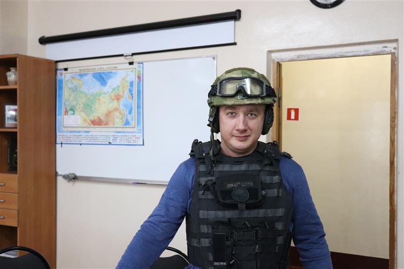 Блогер из Марий Эл попробовал себя в роли спецназовца-росгвардейца (фото) 