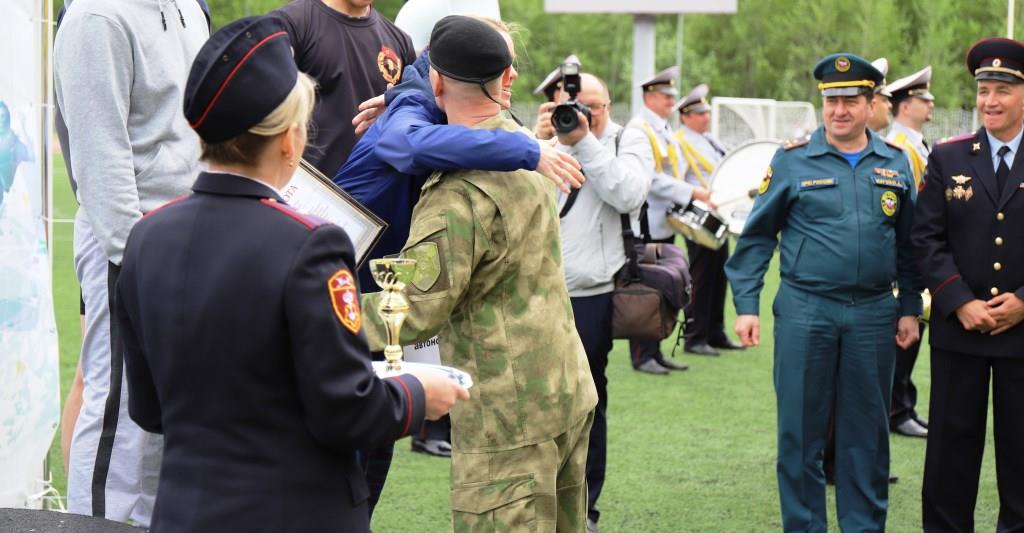 Команда югорского управления Росгвардии замкнула тройку лидеров межведомственного турнира по легкой атлетике