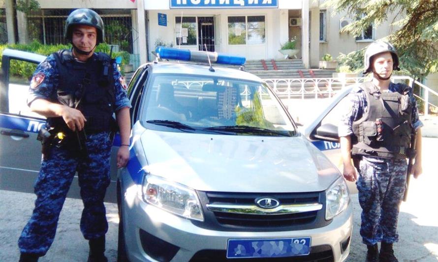 Крымские росгвардейцы задержали подозреваемого в угрозе убийством 