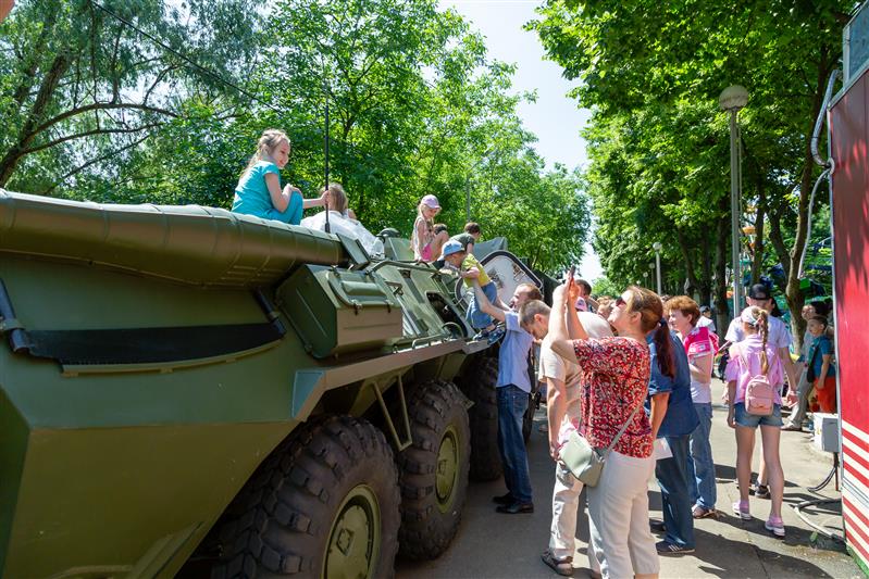 На Кубани дети сотрудников и военнослужащих Росгвардии приняли участие в мероприятиях ко Дню защиты детей 