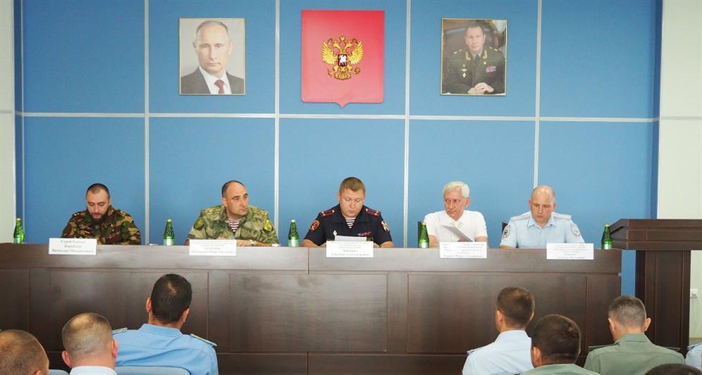 В Управлении Росгвардии по Белгородской области состоялось подведение полугодовых итогов деятельности тероргана 