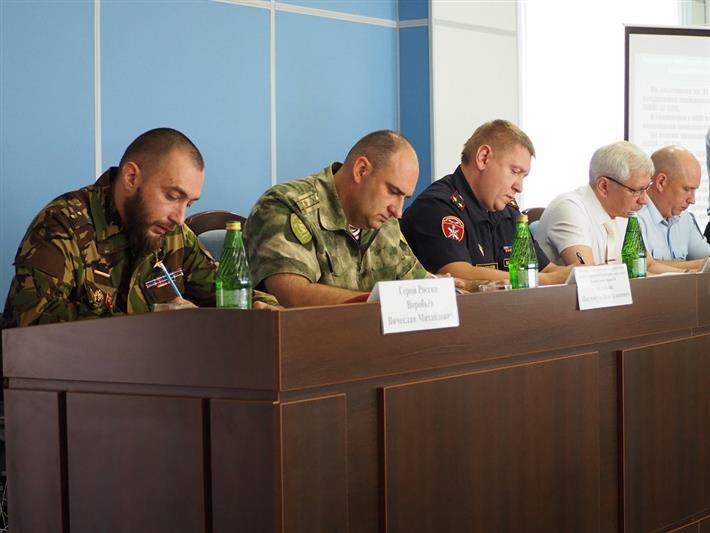 В Управлении Росгвардии по Белгородской области состоялось подведение полугодовых итогов деятельности тероргана 