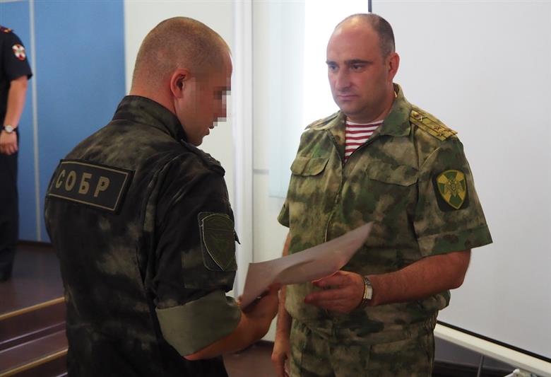 В Управлении Росгвардии по Белгородской области состоялось подведение полугодовых итогов деятельности тероргана 