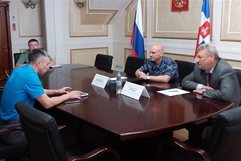 Руководитель пермского краевого управления Росгвардии провел личный прием граждан