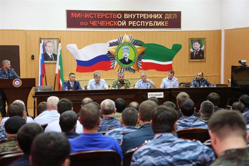 Начальник Управления Росгвардии по Чеченской Республике принял участие в межведомственном совещании