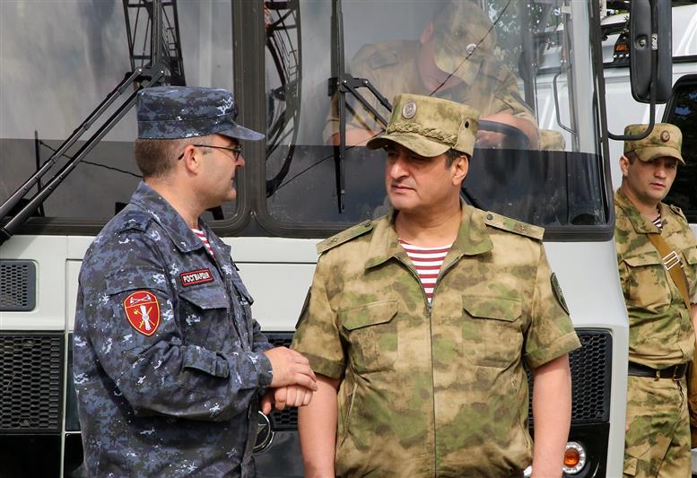 В Мордовии заместитель командующего Приволжским округом проинспектировал подразделения Росгвардии
