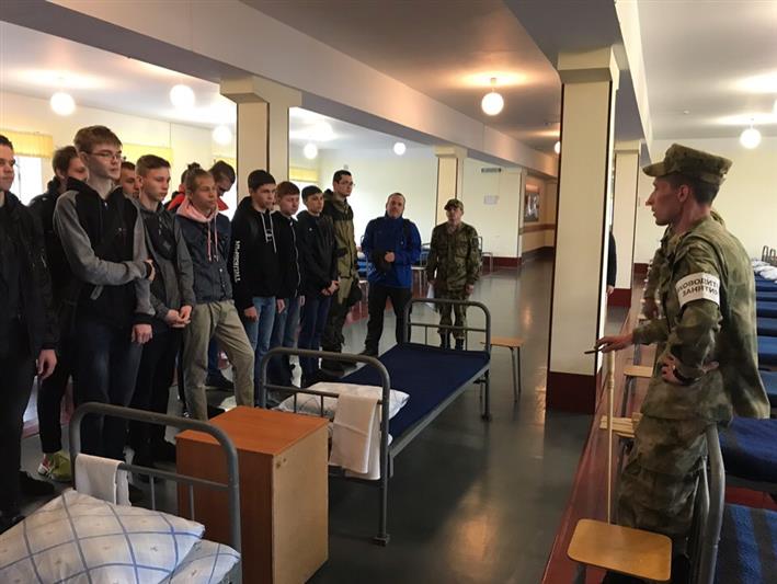 В Центре подготовки личного состава Северо-Западного округа Росгвардии состоялось открытие учебных сборов для допризывной молодежи