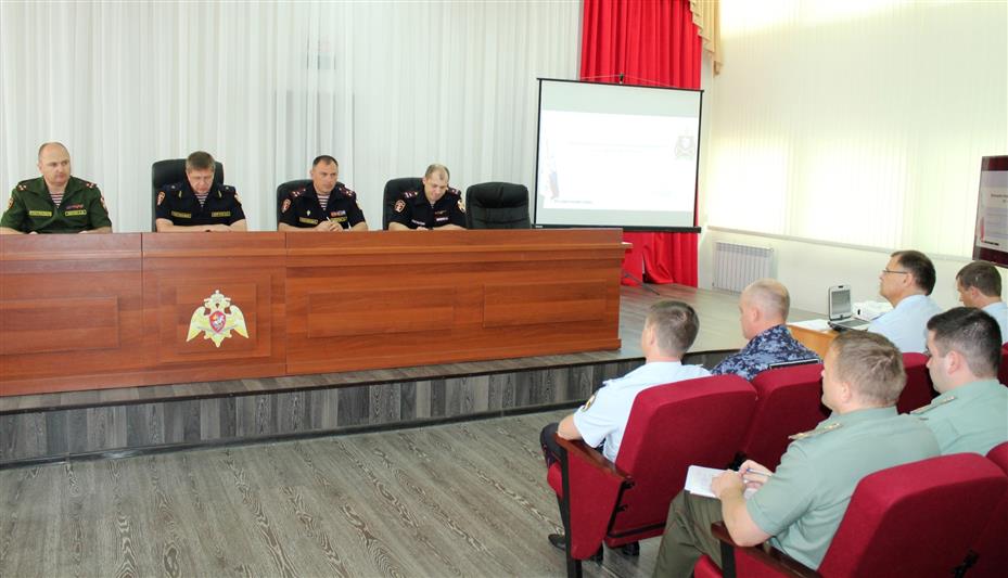 В Ростовской области подвели итоги работы территориального органа Росгвардии за первые шесть месяцев 2019 года