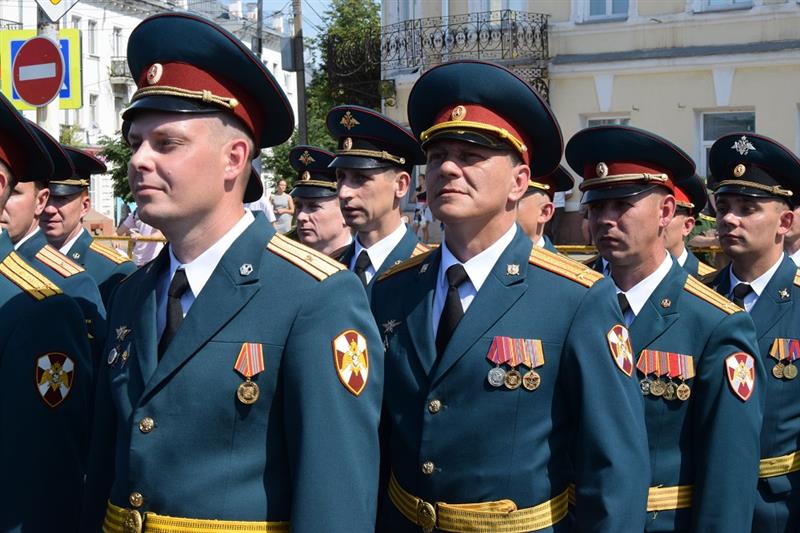 Офицеры Росгвардии завершили обучение в Военной академии РХБ защиты в Костроме 