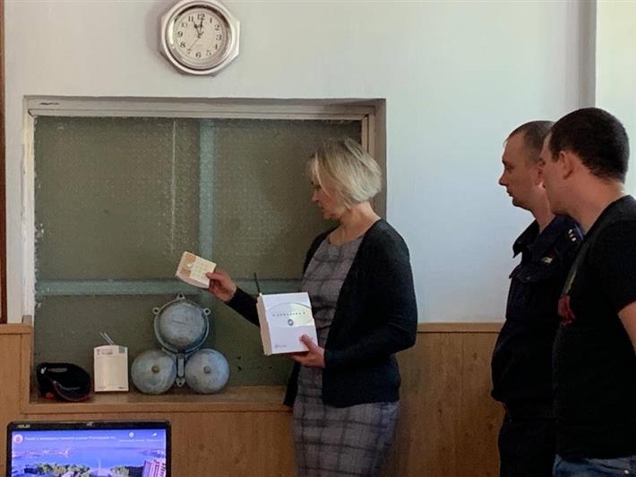 В Томской области сотрудники вневедомственной охраны проведи день открытых дверей для ребят с ограниченными возможностями здоровья