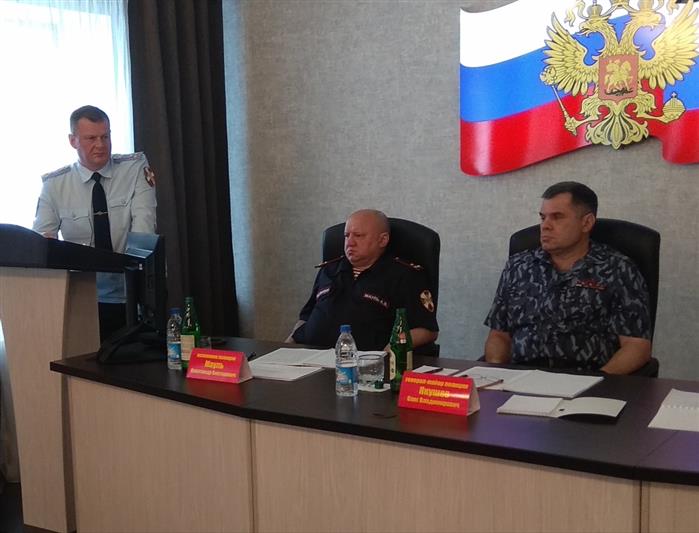 В Сибирском округе проходит учебный сбор начальников подразделений вневедомственной охраны 