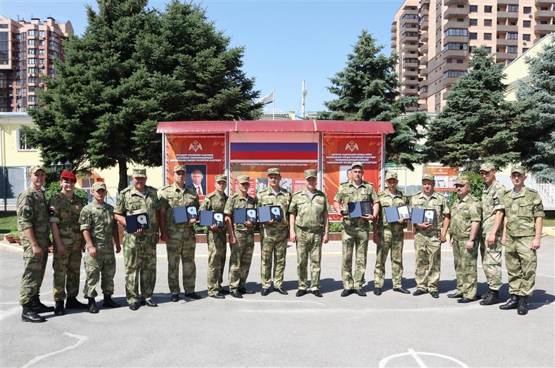 Военнослужащие Южного округа Росгвардии стали бронзовыми призерами всеармейских соревнований «Дорожный патруль-2019» (фото, видео)