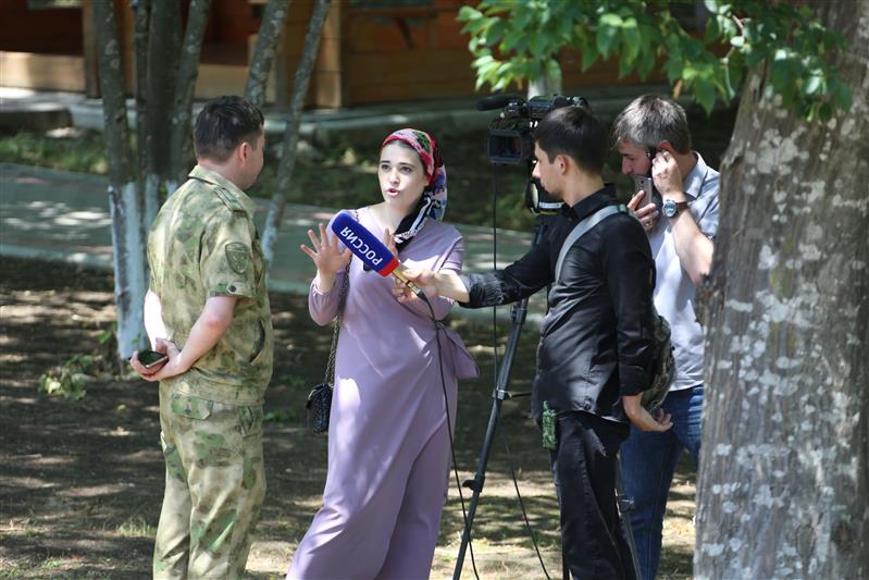 Акция Росгвардии «Прокачай лето» проведена для детей погибших правоохранителей в Чеченской Республике (фото, видео)
