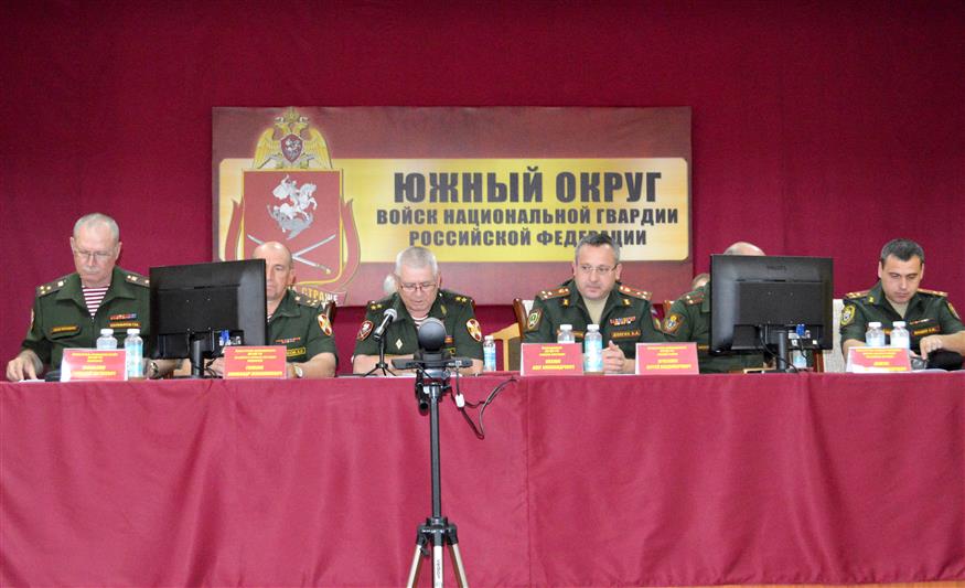 На заседании военного совета Южного округа Росгвардии подведены итоги служебно-боевой деятельности объединения за первую половину 2019 года