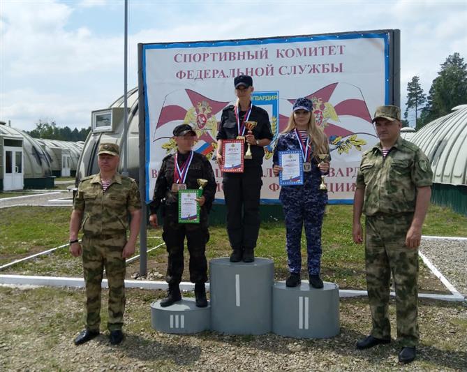 Сотрудница рязанского ОМОН завоевала «золото» чемпионата Росгвардии по стрельбе