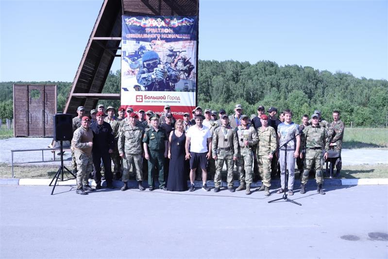 В Сибирском округе Росгвардии завершился первый турнир по триатлону специального назначения
