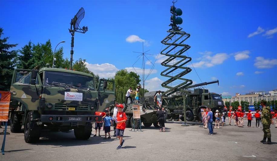 Военную технику Управления Росгвардии по Кабардино-Балкарии представили на форуме «Армия-2019»