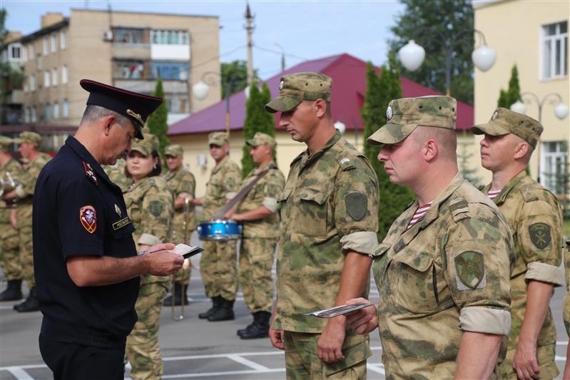В Центральном округе Росгвардии начался летний период обучения 