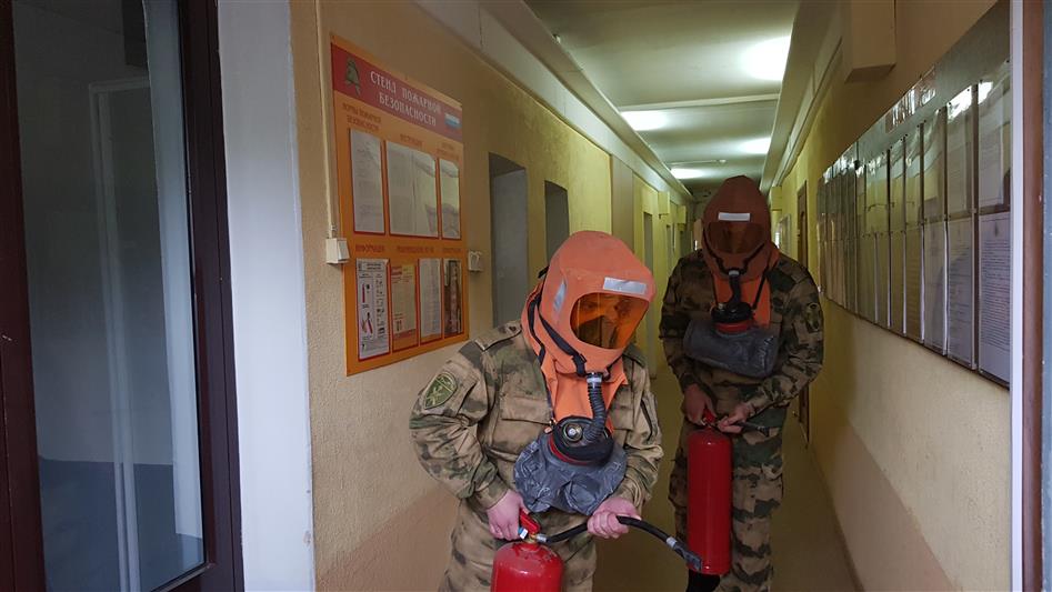 В Иванове сотрудники Росгвардии и МЧС провели совместные пожарно-тактические учения
