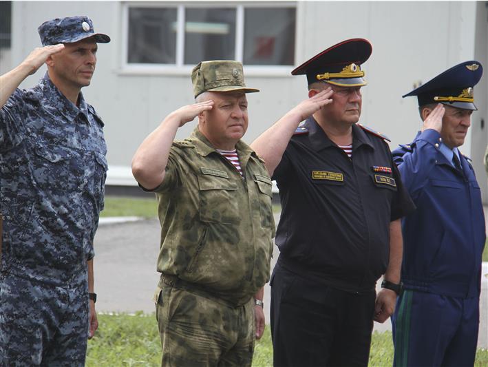 Командующий Сибирским округом Росгвардии находится с рабочим визитом в Кемеровской области