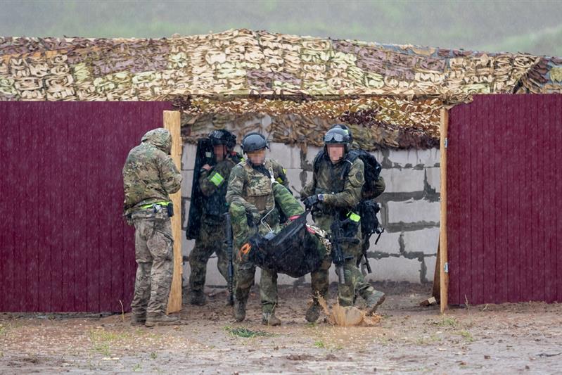 Соревнования спецназа