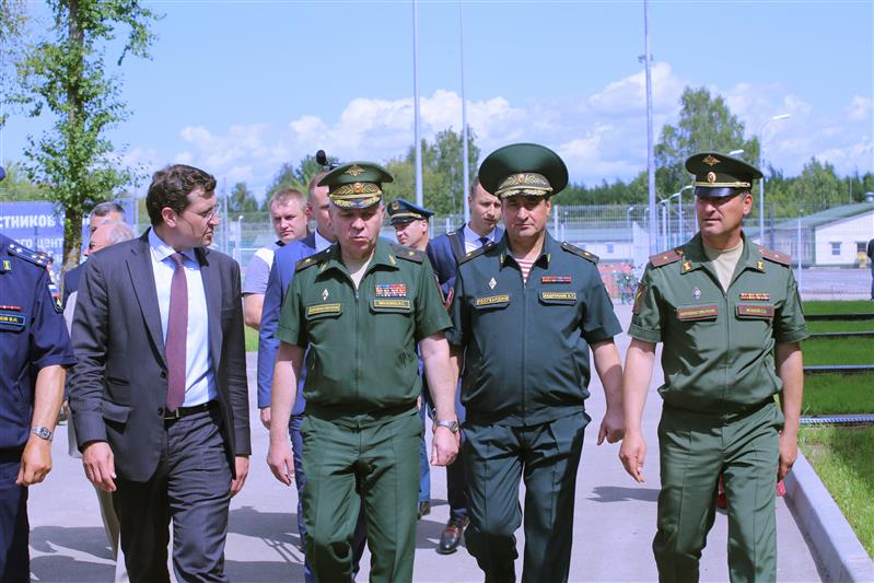 Заместитель командующего Приволжским округом Росгвардии принял участие в открытии учебного центра патриотического воспитания «Гвардеец» (фото, видео)