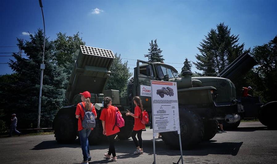 Военную технику Управления Росгвардии по Кабардино-Балкарии представили на форуме «Армия-2019»
