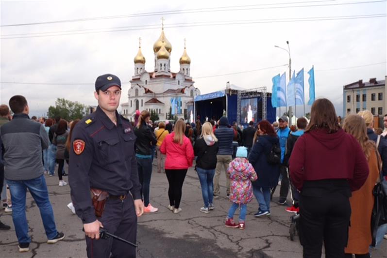 Росгвардейцы обеспечили правопорядок во время проведения праздничных мероприятий, посвященных Дню города Архангельска